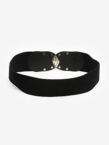 Women's Adjustable Black Kamarband Waist Belt, Celebrity Inspired