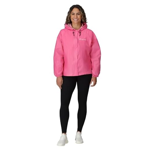 FROGG TOGGS Women's Ultra-Lite2 Waterproof Breathable Rain Jacket, Pink, Small