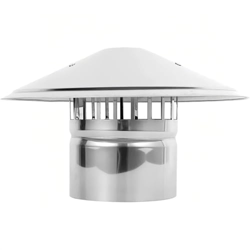 Extractor de cocina con tapa de chimenea duradera de acero