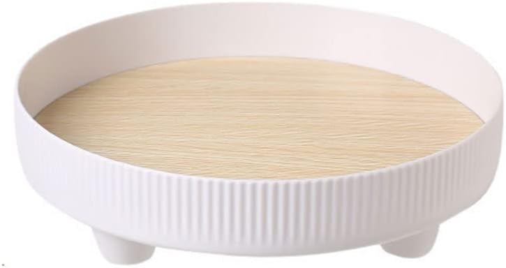 FMURY Tray Storage Desk Nordic Ornaments Aromatherapy Cosmetics Storage Tray Home Decor Organization(D)