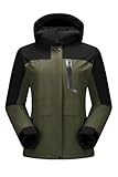 CAMELSPORTS Women's Waterproof Snow Ski Jakcet Fleece Warm Winter Coat Hooded Windproof Insulated...
