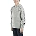 Carhartt Boys Long Sleeve Hooded Sweatshirt, Grey Heather, Large (14/16)