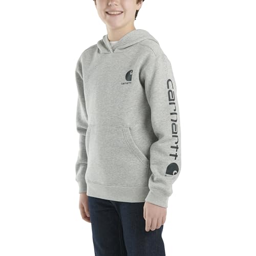 Image of Carhartt Kid's CA6272 Long-Sleeve Graphic Sweatshirt - Boys