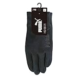 ＰＵＭＡ 防寒グローブ マイクロフリースグローブ ブラック Ｍサイズ CW-3050-BK-M