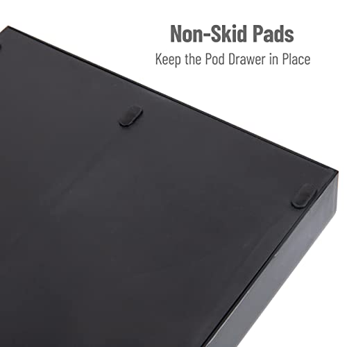 Miniatura 4 de Mind Reader Anchor Collection - Cajón Individual Para Cápsulas De Café De 2 Cajones, Capacidad Para 24 Cápsulas De Café, Compatible Con Keurig Mini Series, Organizador De Encimera, Base De Máquina De
