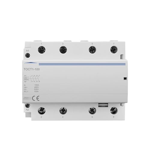 Contacteur modulaire de puissance 100A 4NO avec bobine 230V haute endurance