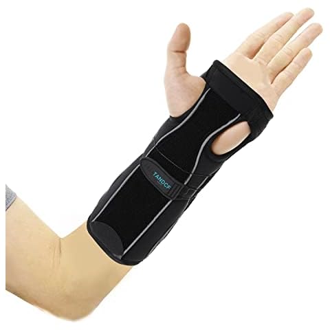 TANDCF bestlife Unisex Universal Forearm and Wrist Support Splint Brace Reversible Wrist Brace for Carpal Tunnel,Adjustable Night Time Forearm Immobilizer Brace Splints,10.2 inch (26cm) length(Double Hand, Universal) Cover
