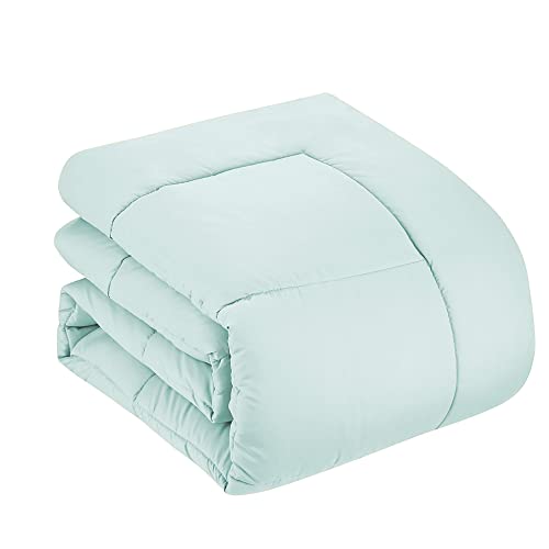 Draps de lit luxueux et parure microfibre turquoise pour lit simple - 4