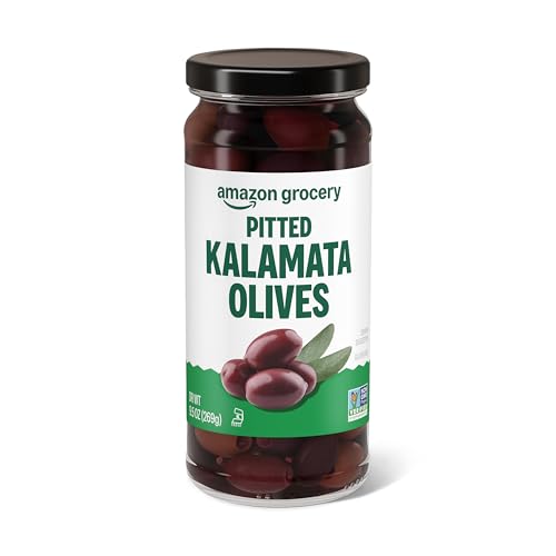 Amazon Grocery, Pitted Kalamata Olives, 9.5 Oz
