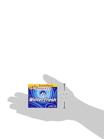WRIGLEY'S Winterfresh Chewing Gum Bulk Pack, 15 Stick (Pack of 20)