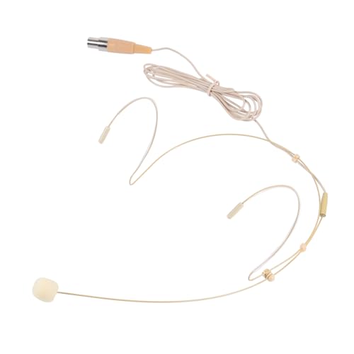 Abaodam Professional Headset Microphone Headworn Mic for Singing Teaching Store Directional Condenser Earhook Mic