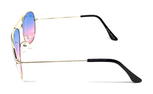 Webdeals Retro - Children'S Size Metal Aviator Sunglasses thumb #3