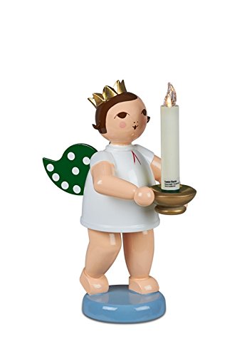 Ange de Noël en bois 22 cm le cadeau traditionnel idéal