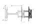 Monoprice 360 Full-Motion Articulating TV Wall Mount - Portrait and Landscape, for TVs 40in to 75in, Weight Capacity 110 Lbs, Extension 3.3in to 31.5in, VESA Patterns Up to 400x400 - EZ Series