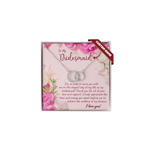 Thank You For Being My Bridesmaid Necklace, Will You Be