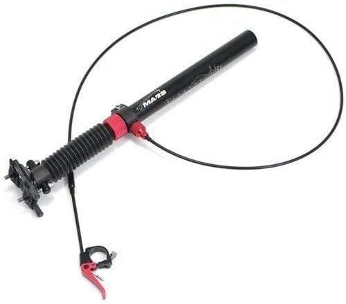 TMARS 419L Mechanical Drop Seatpost, 27.2 x 400mm, Black, ST1445