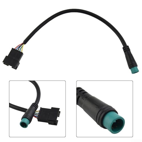 Bebykilemi Electric Bicycle Extension Cable Adapter for KT Display Waterproof to SM Connector 5 Pin Ebike Controller Cable Converter Compatible with Electric Bike Display - Image 6