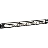 TRIPP LITE N250-024-LP 24-Port Cat6/Cat5e Low Profile Wallmount Patch Panel 1U TAA