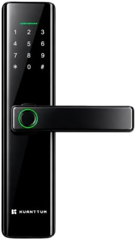 Fechadura Digital Biométrica Wi-Fi Inteligente Kuanttum Delta Pro