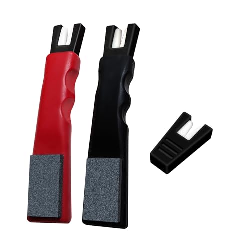 TidiRob 2 Pack Ice Skate Sharpener, Hockey Skate Sharpener with Honing...