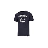 offizielle NHL Lizenzware \'47 Brand NHL Vancouver Canucks Knockaround Club Tee T-Shirt Mens Forty Seven (X-Large)