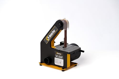Nototec 1 x 30 inch Belt Sander for Woodworking, Powerful Bench Belt Sander For Metal Working with 1/3HP motor, 10A Belt Grinder
