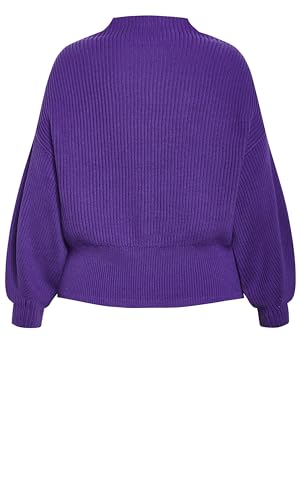 Image of City Chic Women's Plus Size Sweater - Angel Sleeve