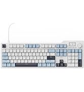 Amazon.com: AJAZZ AK35I V3 104-Key Full Size Wired Gasket Mount