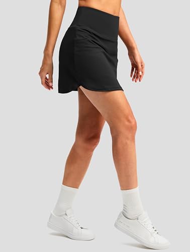 G Gradual Skorts for Woman Golf Skirt High Waisted with 2 Inner Pockets Built-in Shorts Stretchy for Tennis Summer Casual4