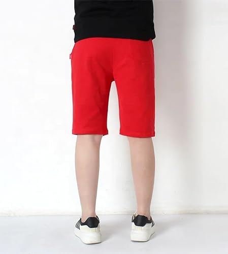 Image of KYDA KIDS 100% Cotton Printed Regular Fit Shorts for Boys (Pack of 2)