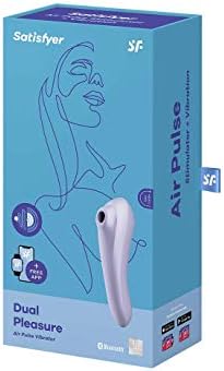 Satisfyer Dual Pleasure Connect App, 18 cm, con aplicación