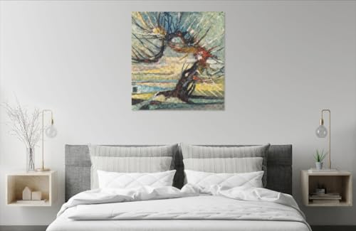 Otto Mueller Poster Ein Baum 101 x 101 cm tableau décoration murale carré
