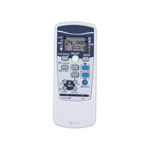 Image of 7SEVEN Compatible AC Remote with Mitsubishi Electric Air Conditioner and Suitable for Split and Window AC, Exactly Match Each Key of Remote with 25 Original remotes Control and use New AAA Batteries.