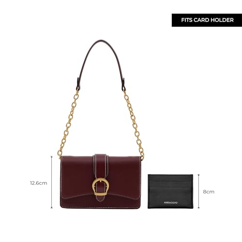 Image of Miraggio Keisha Shoulder Bag For Women | Small Shoulder Bag | Gift Items For Women