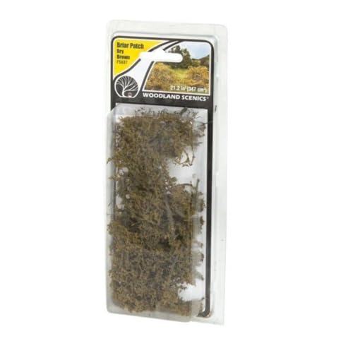 Micro-Mark Woodland Scenics Briar Patch - Dry Brown