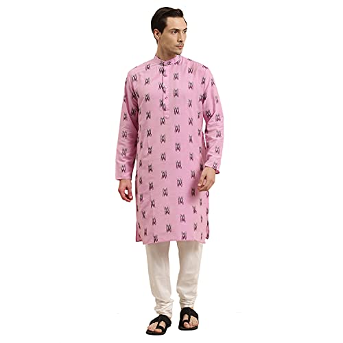 Image of SOJANYA (Since 1958 Men's Cotton Printed ONLY Kurta