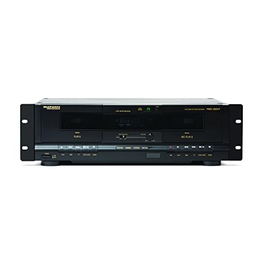 Marantz Professional PMD-300CP | Dual-Cassette Recorder/Player with USB