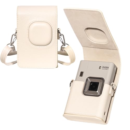 Funda para cámara Fujifilm Instax Mini LiPlay+ color blanco