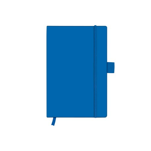 Carnet A6 herlitz My Book bleu rigide avec passant stylo - 5