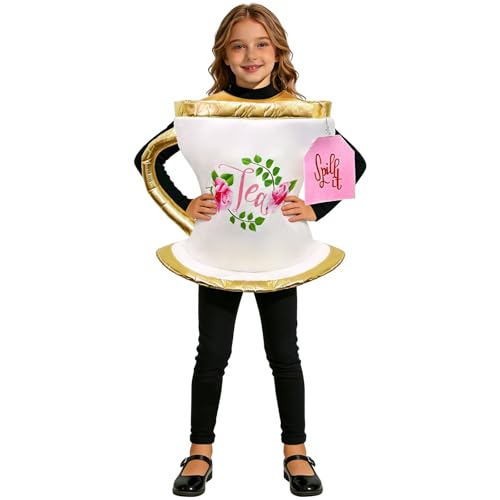 Tenue amusante pour enfants style cosplay de gobelet pour anniversaires