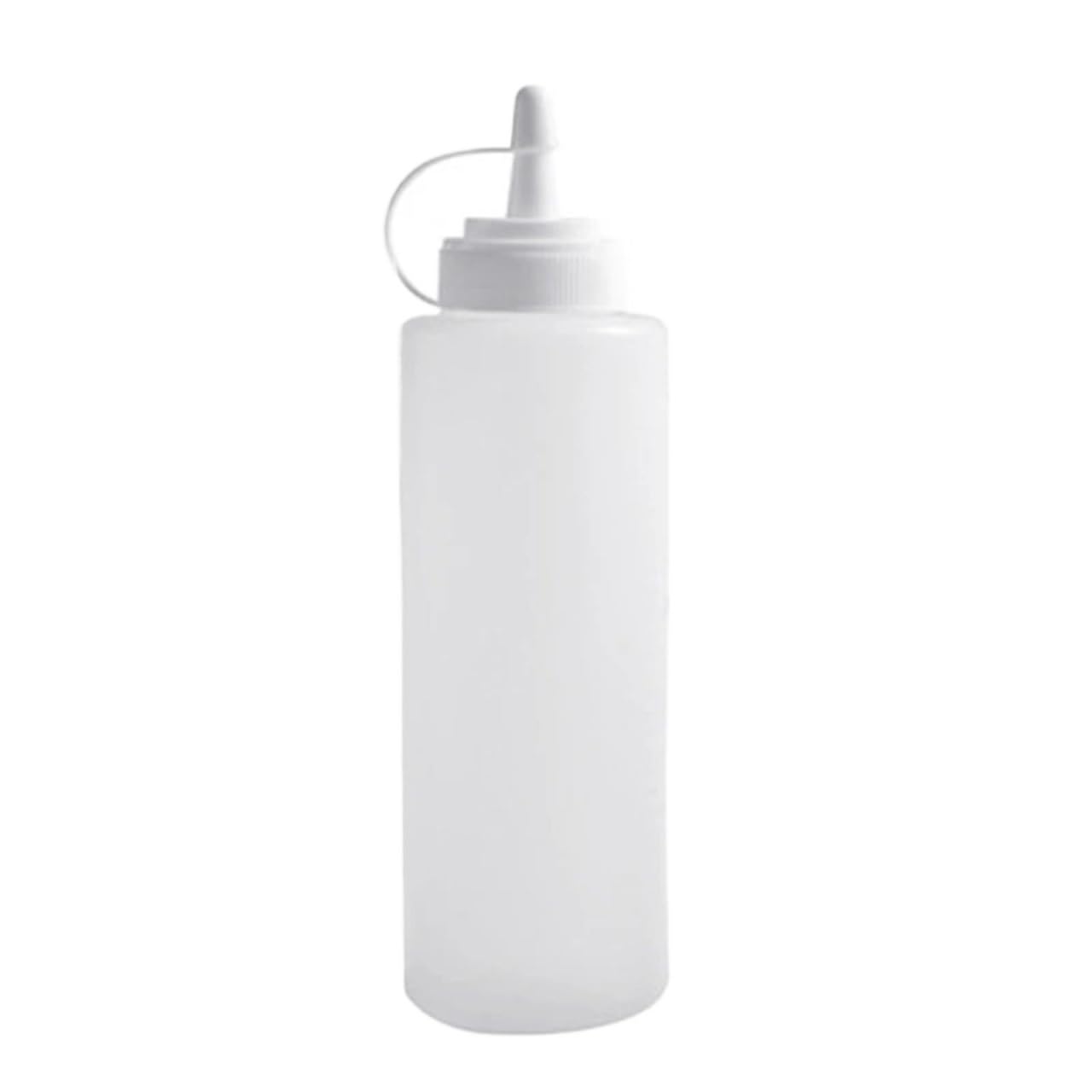 ZNJAMN 10pcs 200ml/300ml Condiment Squeeze Bottles Salad Sauce Dispenser Mustard Mayo Hot Sauces Olive Oil Storage Kitchen Supplies for Seasoning(300ml)