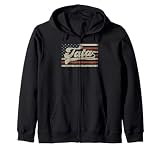 Tata American Us Flag Funny Father's Day Patriotic Zip Hoodie
