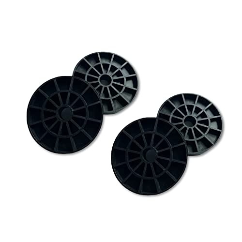 Haiyazhma New 4pcs Scissor Lift Platform Extension Roller 47163 47163GT Compatible with Genie GS3246 GS2646 GS2046 GS2632 GS203