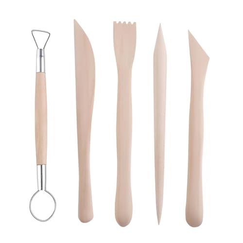 Ideale per Artisti di Tutti i Livelli: Che tu sia un principiante, un hobbista o un ceramista esperto, questi strumenti di base sono fondamentali per qualsiasi kit di lavoro. Perfetti per laboratori scolastici, studi d'arte e uso domestico.