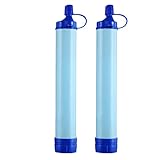 【Hochleistungs Wasserfilter】Filtert mindestens 1500 Liter (330 Gallonen), enthält keine chemikalien, kein nachgeschmack jod oder iodiertes harz chemikalien. Lässt sie reines wasser direkt aus strömen, pfützen, seen und mehr trinken.Der water purifier ist Ihr unverzichtbarer Beigleiter bei allen Ihren Freizeitaktivitäten in der Natur.