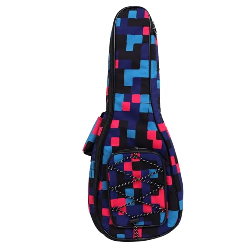 Pochette ukulélé rembourrée sac à dos de transport Oxford avec bretelles pour musiciens