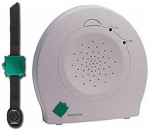 Safety Turtle Swimming Pool Alarm w/ Green Wristband