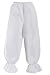 Produktbild PartyXPeople ¾ Hexenhose Damen| viktorianische Rüschenhose| Pumphose Verkleidung Liebestöter| weiß 10327-40