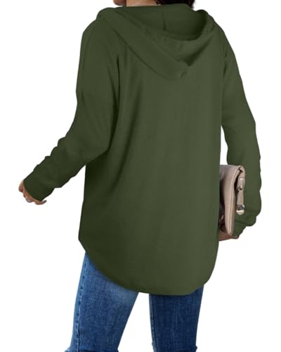 Image of Bofell Womens Fashion Tops Hoodies for Women Pullover Oversized Sweatshirts Long SLeeve Shirts Loose Fit