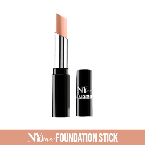 Image of NY Bae Almond Oil Infused Foundation, Concealer, Contour, Color Corrector Stick - Runway Range - Backstage Glitz in Orange 18